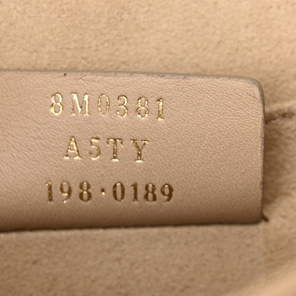 Fendi Vitello Liberty Bi-Color FF 1974 Embossed Small Kan I Shoulder Bag Black Maya 7 of 11