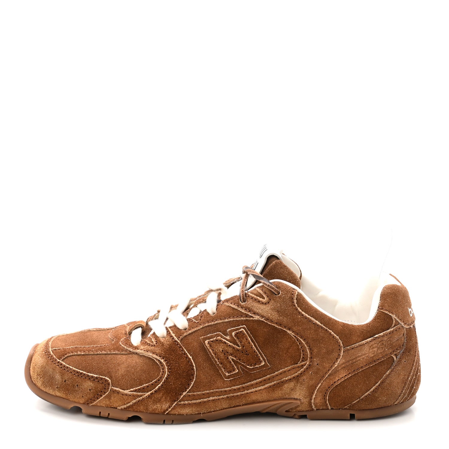 Miu Miu X NEW BALANCE Suede 530 SL Sneakers 38.5 Cinnamon 1 of 9