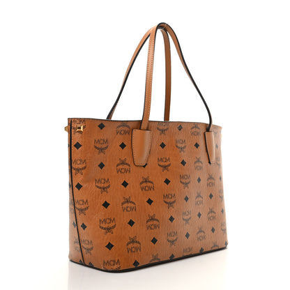 MCM Visetos Small Project Tote Cognac 3 of 9