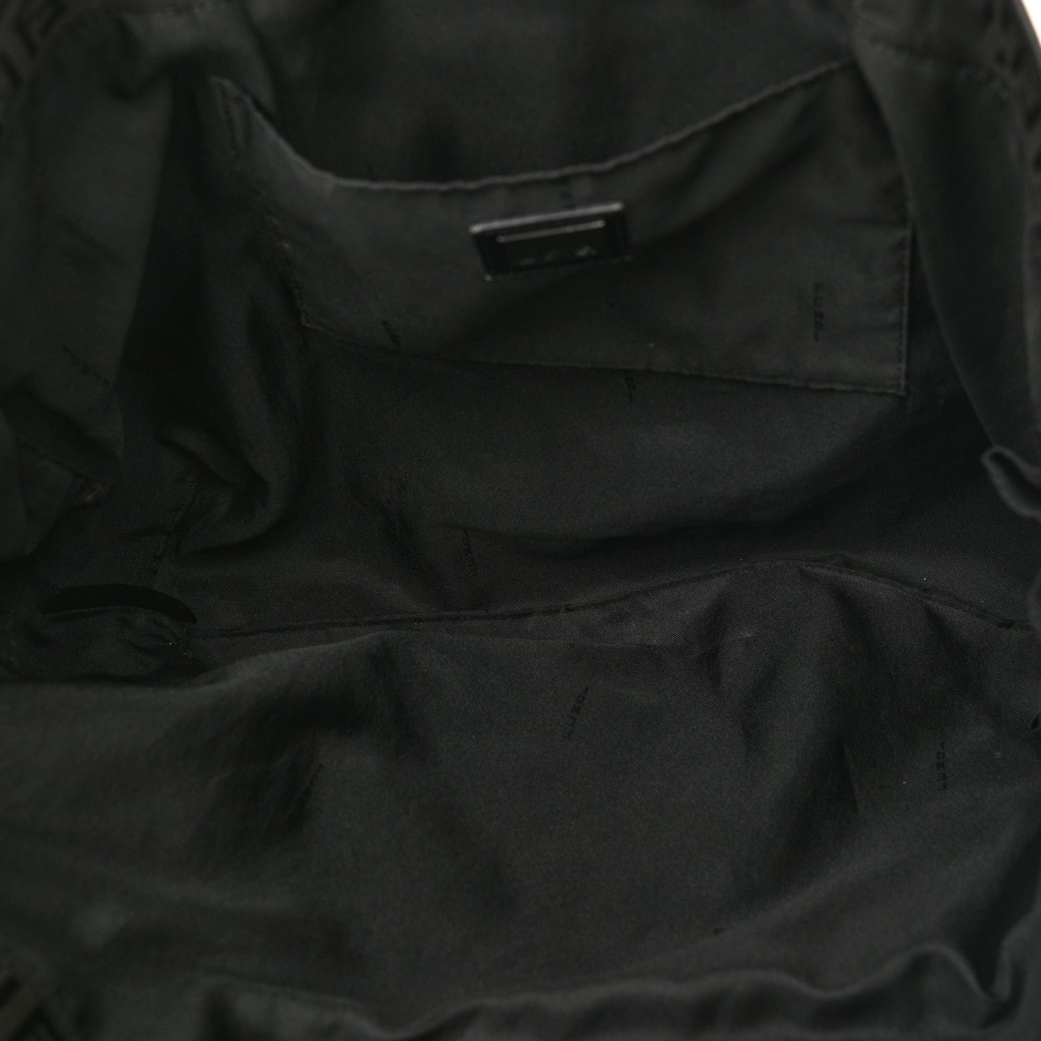 Fendi Zucchino Shopping Tote Dark Brown 4 of 11