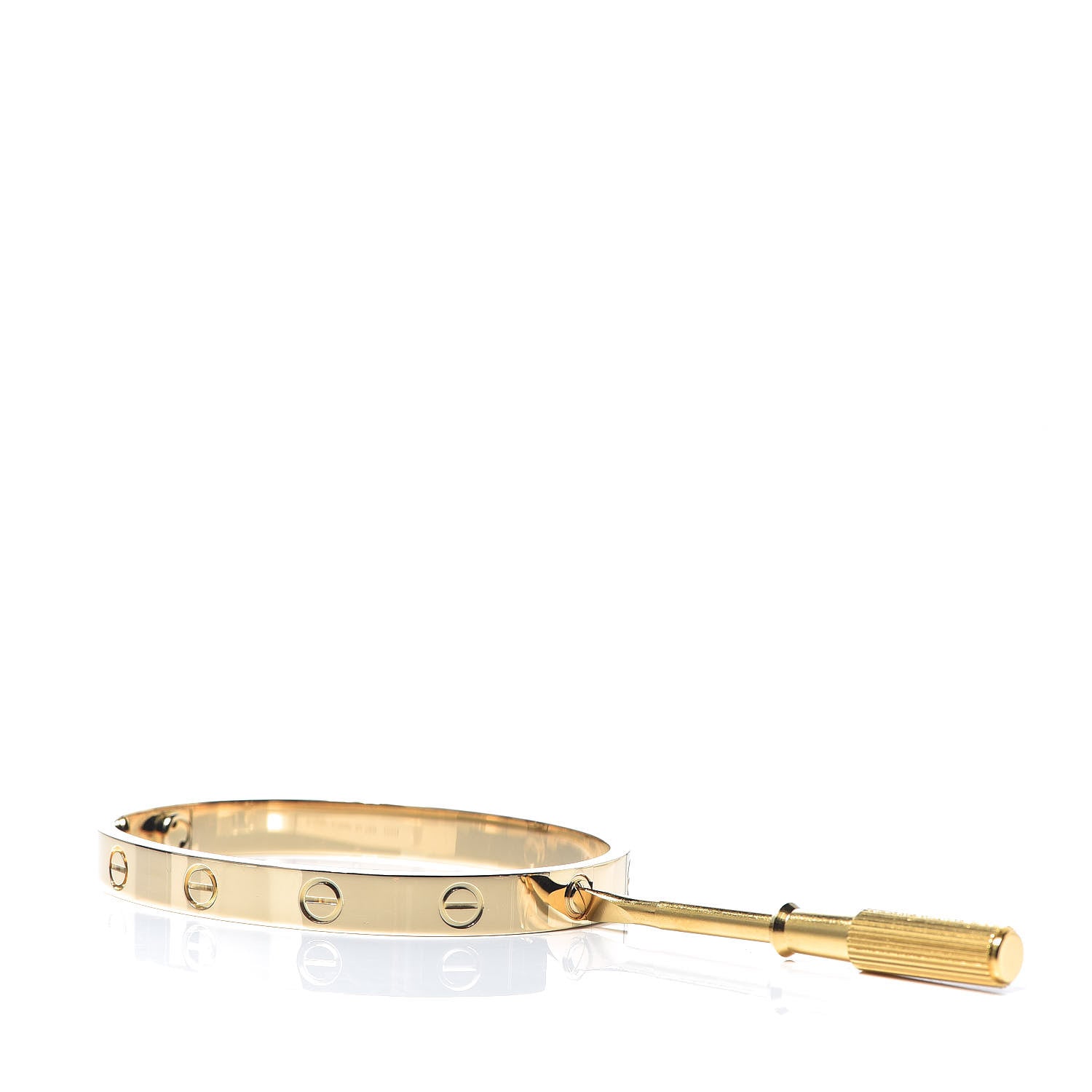 Cartier 18K Yellow Gold LOVE Bracelet 16 6 of 7