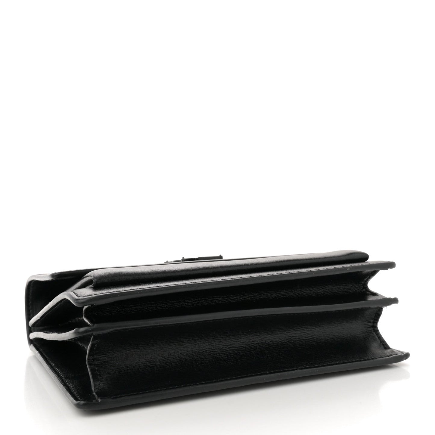 Calfskin Medium Monogram Monochrome Sunset Black