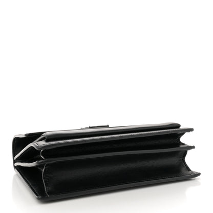 Saint Laurent Calfskin Medium Monogram Monochrome Sunset Black 4 of 15