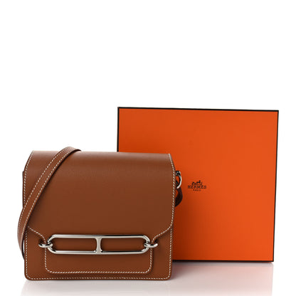 Hermes Evercolor Mini Sac Roulis Gold 9 of 9