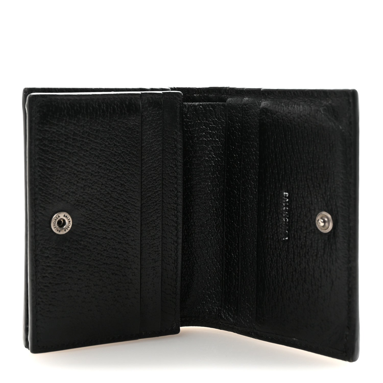 Gucci X BALENCIAGA BB Monogram Web Ophidia Card Case Wallet Black 5 of 7