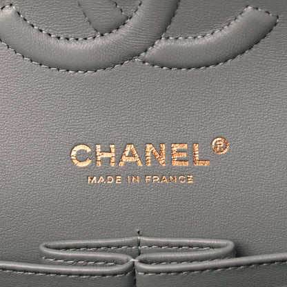 Chanel Caviar Quilted Medium Double Flap Green 6 of 9