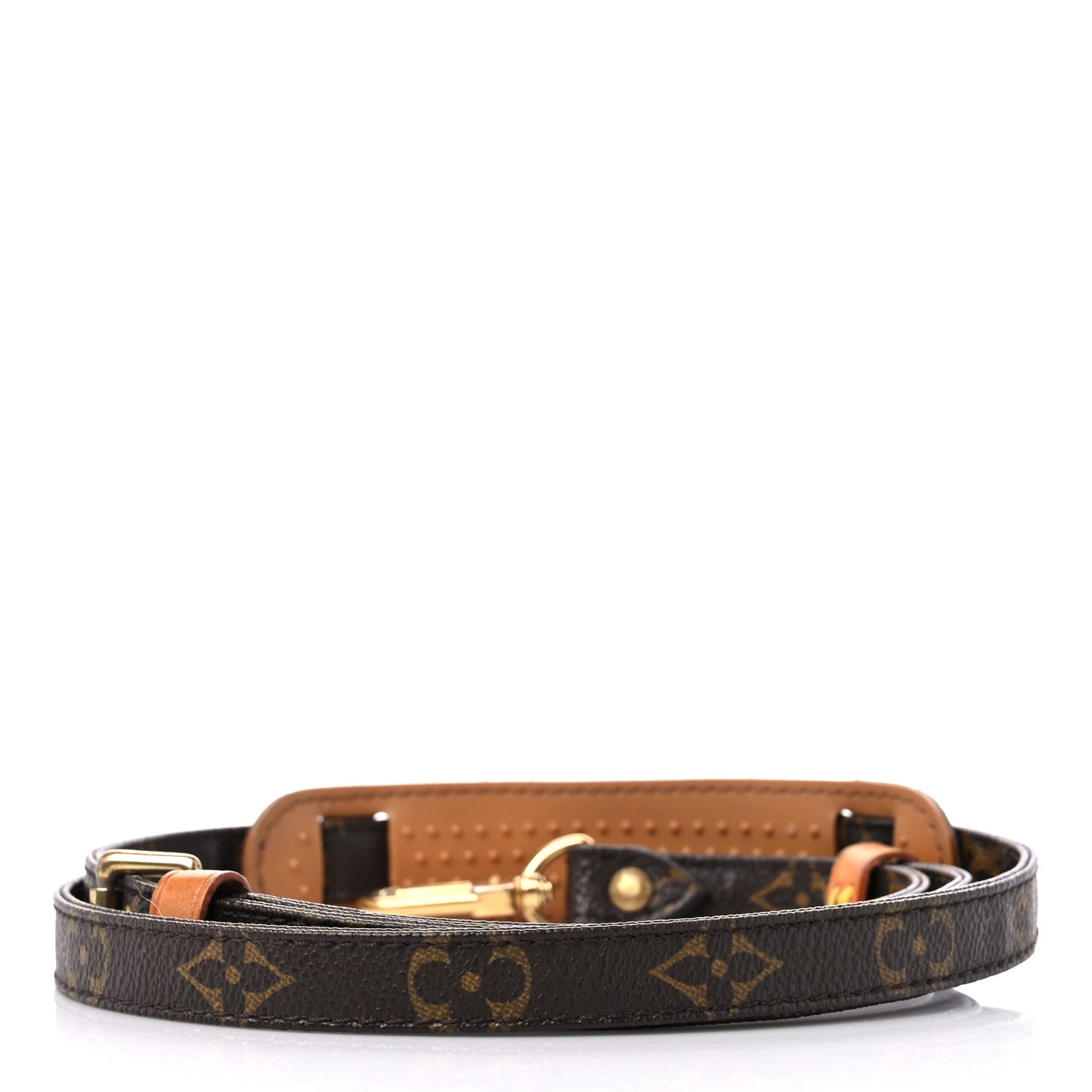Louis Vuitton LOUIS VUITTON Monogram 16mm Adjustable Shoulder Strap 2 of 8
