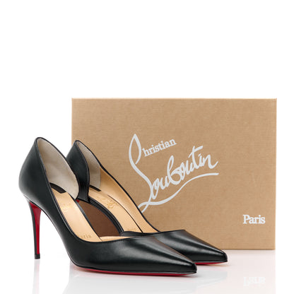 Christian Louboutin Shiny Nappa Iriza 85 Pumps 38 Black 10 of 10