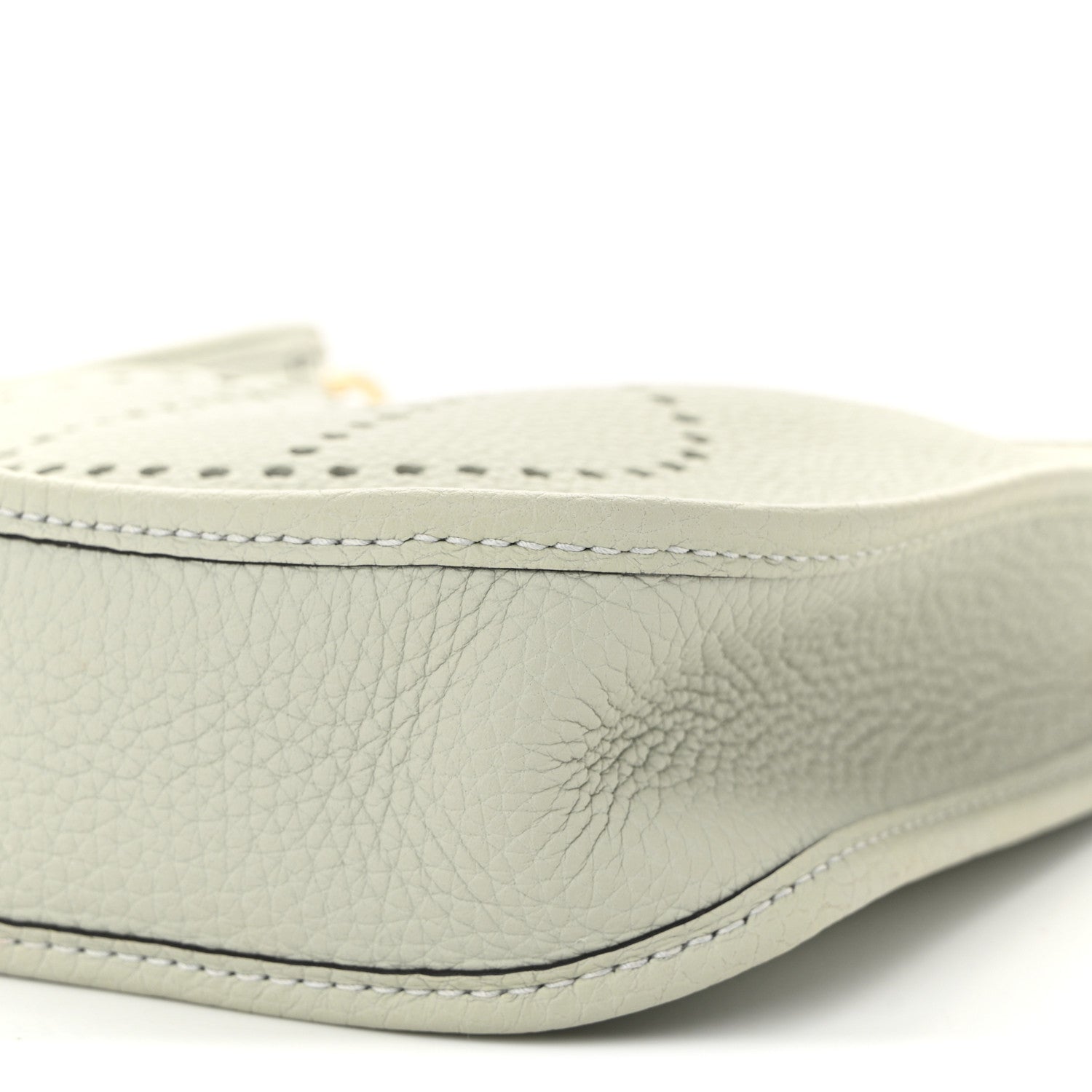 Hermes Taurillon Clemence Amazone Evelyne TPM Gris Neve 1763198