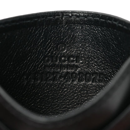 Gucci Calfskin Matelasse GG Marmont Card Holder Black 6 of 7