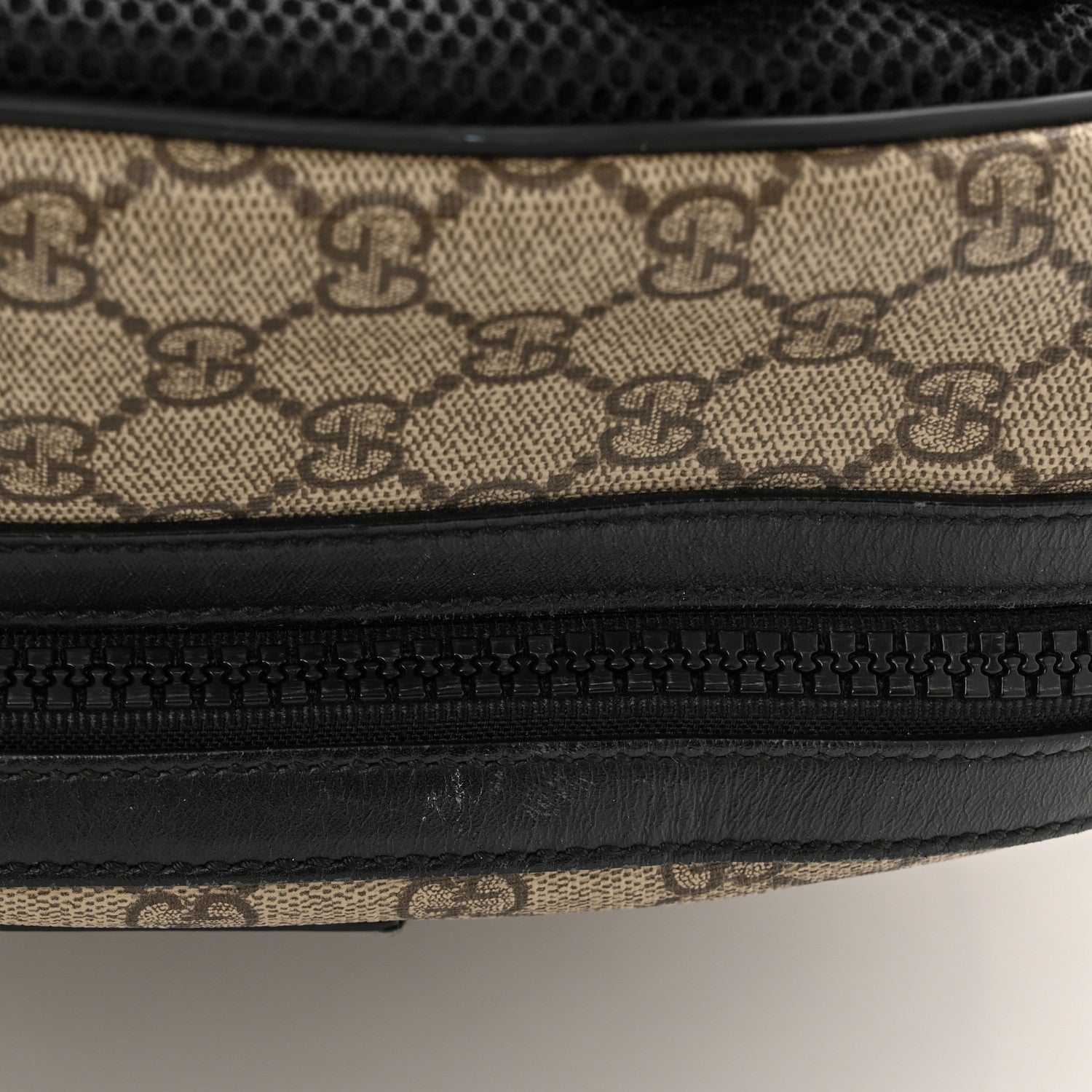 Gucci GG Supreme Monogram Medium Backpack Black 14 of 14