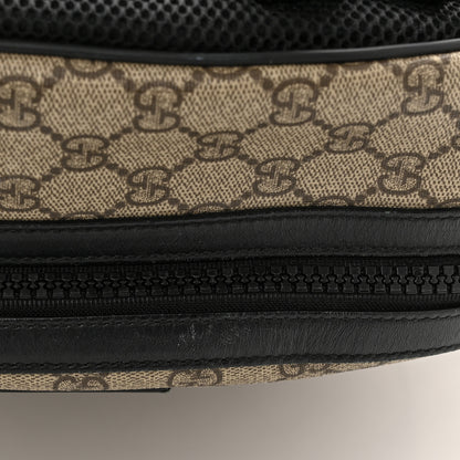 Gucci GG Supreme Monogram Medium Backpack Black 14 of 14
