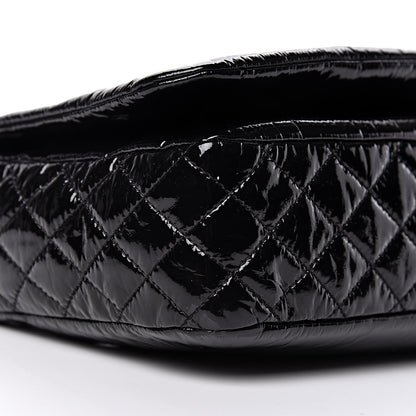 Chanel Vinyl Medium Rock and Chain Flap Black 8 of 9