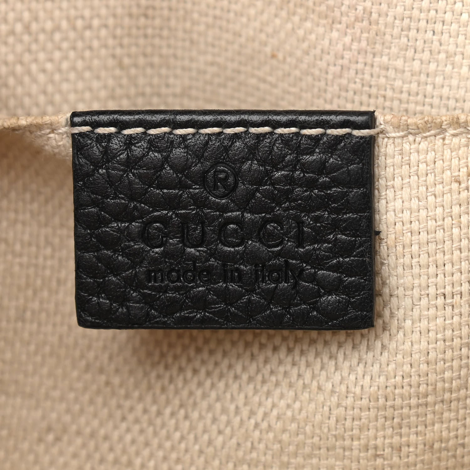 Gucci Pebbled Calfskin Small Soho Disco Bag Black 6 of 10