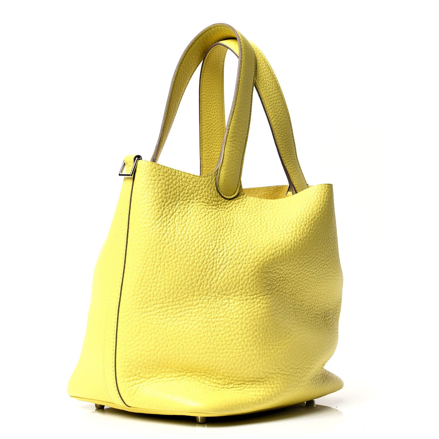 Hermes Taurillon Clemence Picotin Lock 22 MM Lime 2 of 4