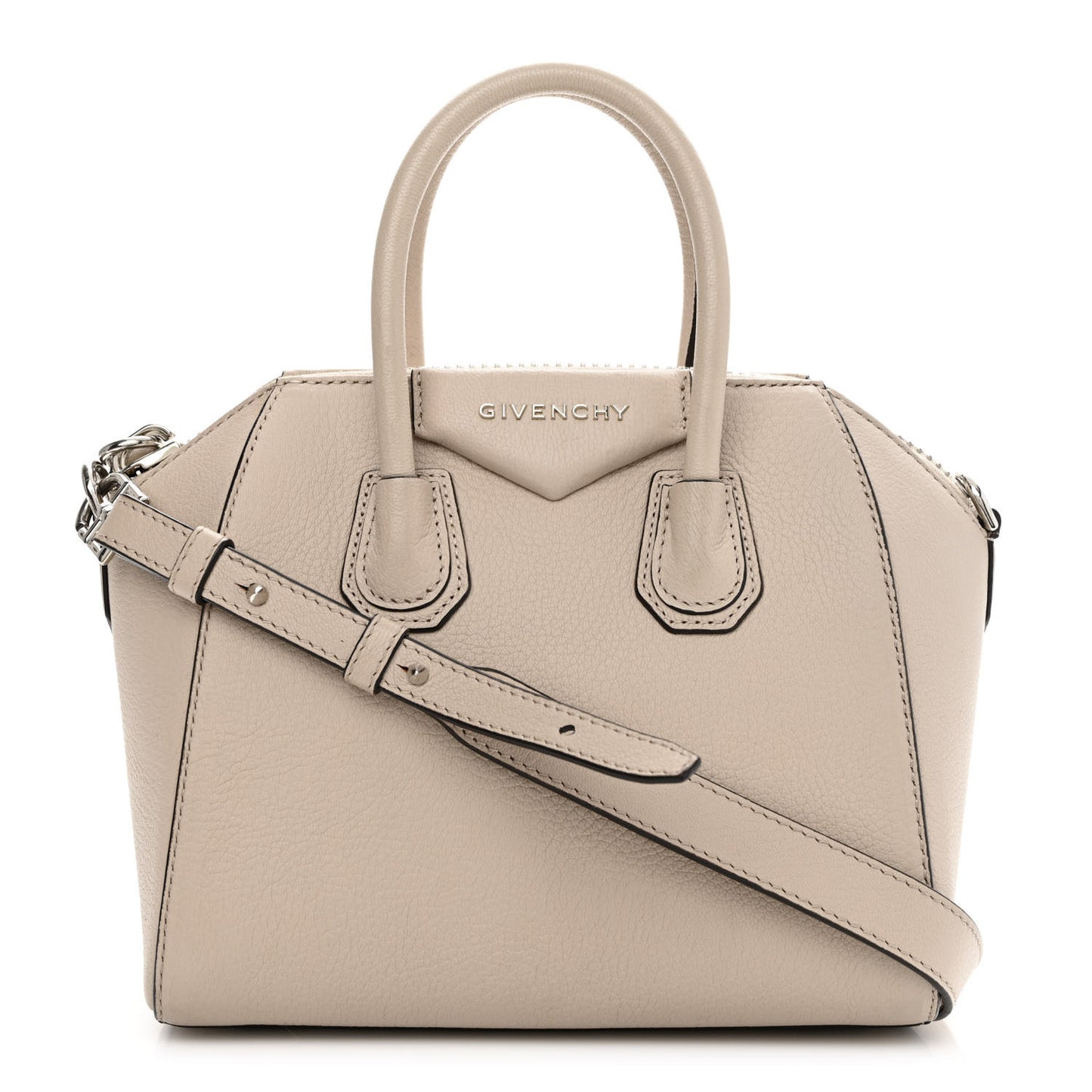Sugar Goatskin Mini Antigona Dune