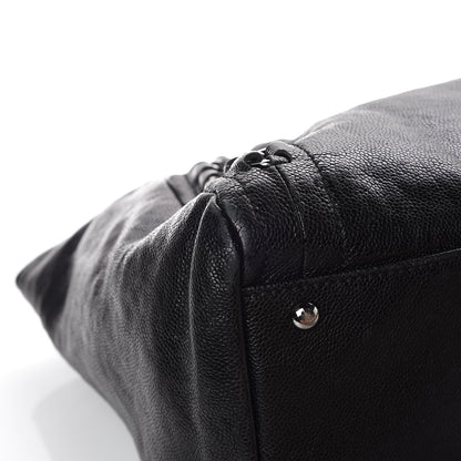 Chanel Glazed Caviar East West Modern Chain Tote Black 12 of 15