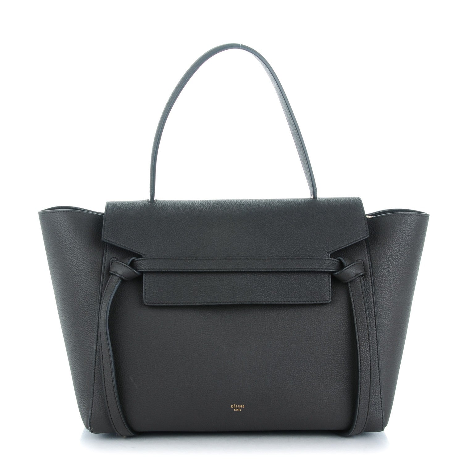 Celine Baby Grained Calfskin Small Belt Bag Dark Taupe 1 of 9