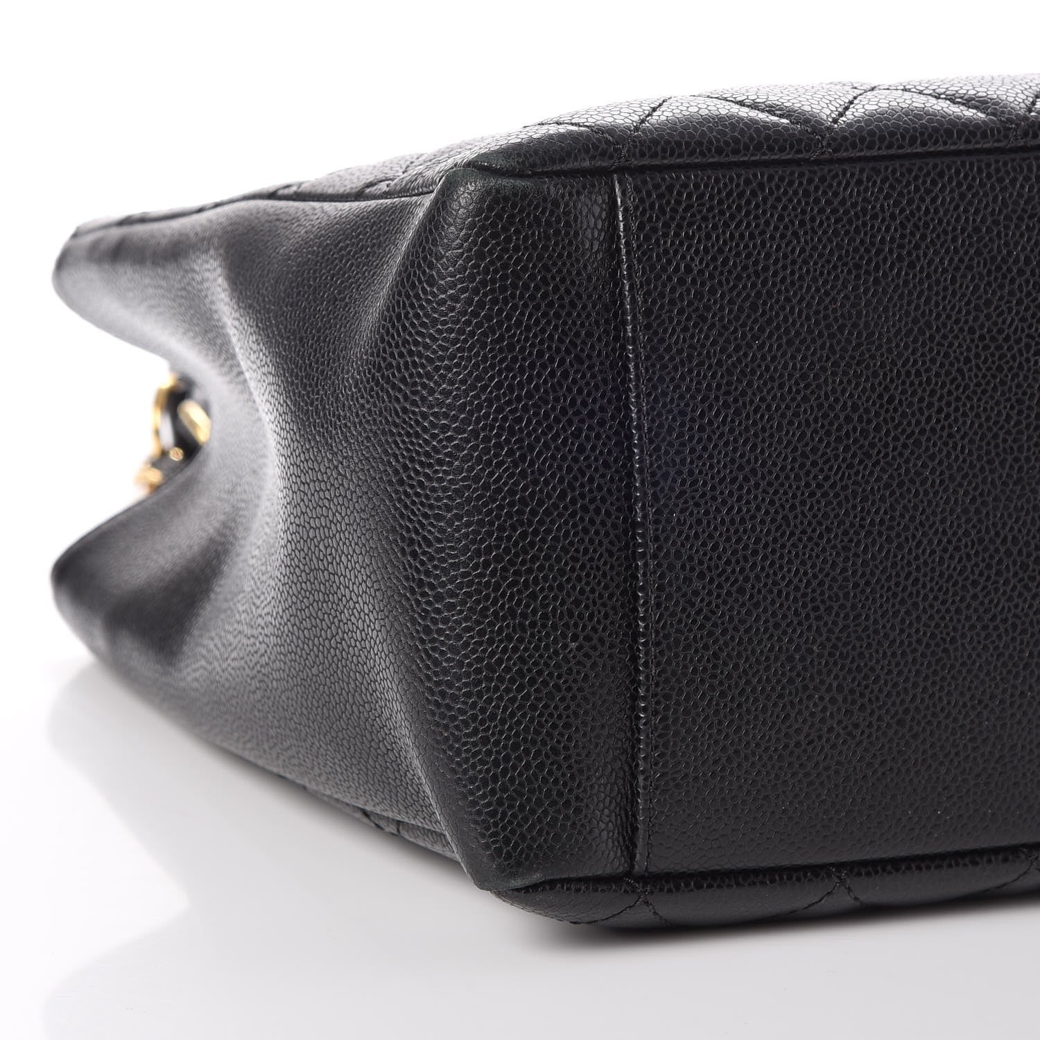 Chanel Caviar Quilted Grand Shopping Tote GST Black 7 of 12