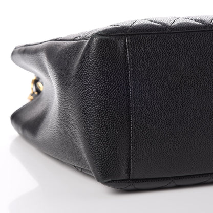 Chanel Caviar Quilted Grand Shopping Tote GST Black 7 of 12