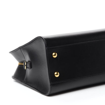 Saint Laurent Calfskin Monogram Baby Cabas Black 6 of 11