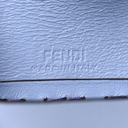 Fendi Vitello King Logo Pico Baguette Strap Airpods Pro Case Azzurro Baby 6 of 9