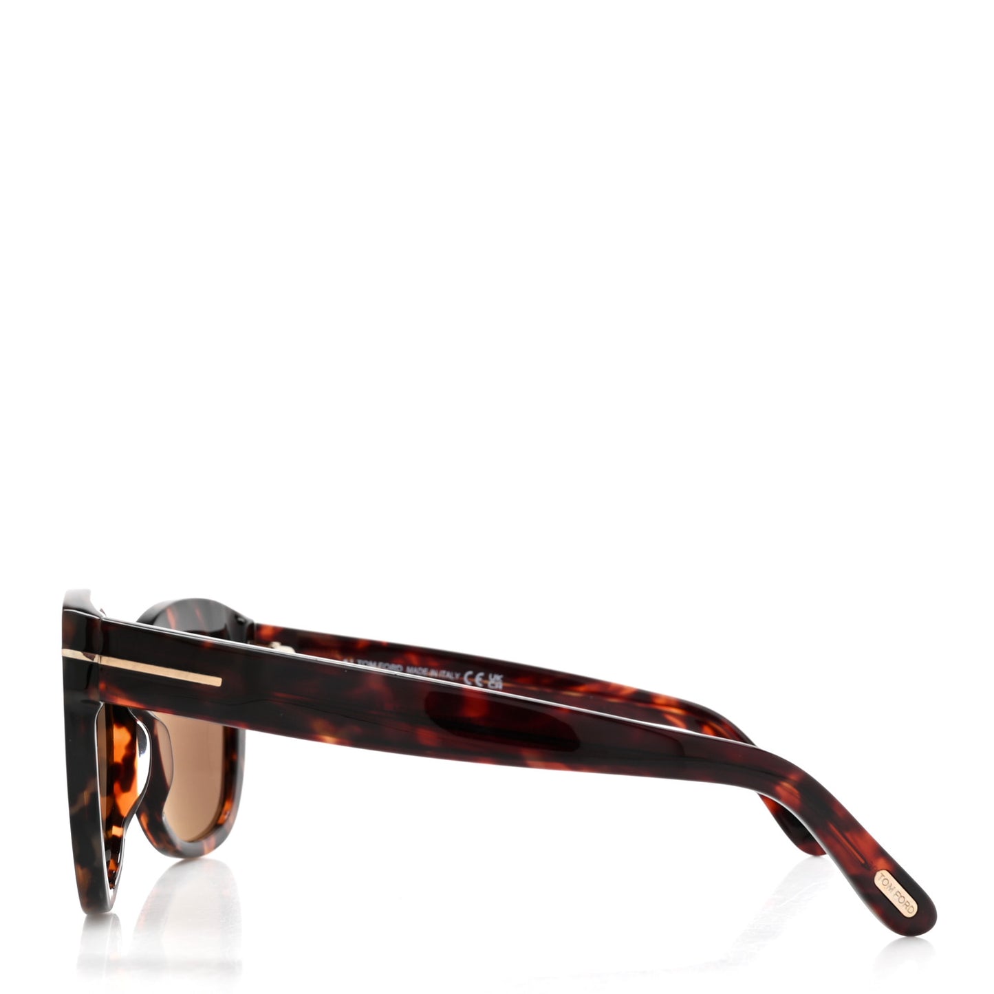 Acetate Alistair Cat Eye Sunglasses TF524 Tortoise