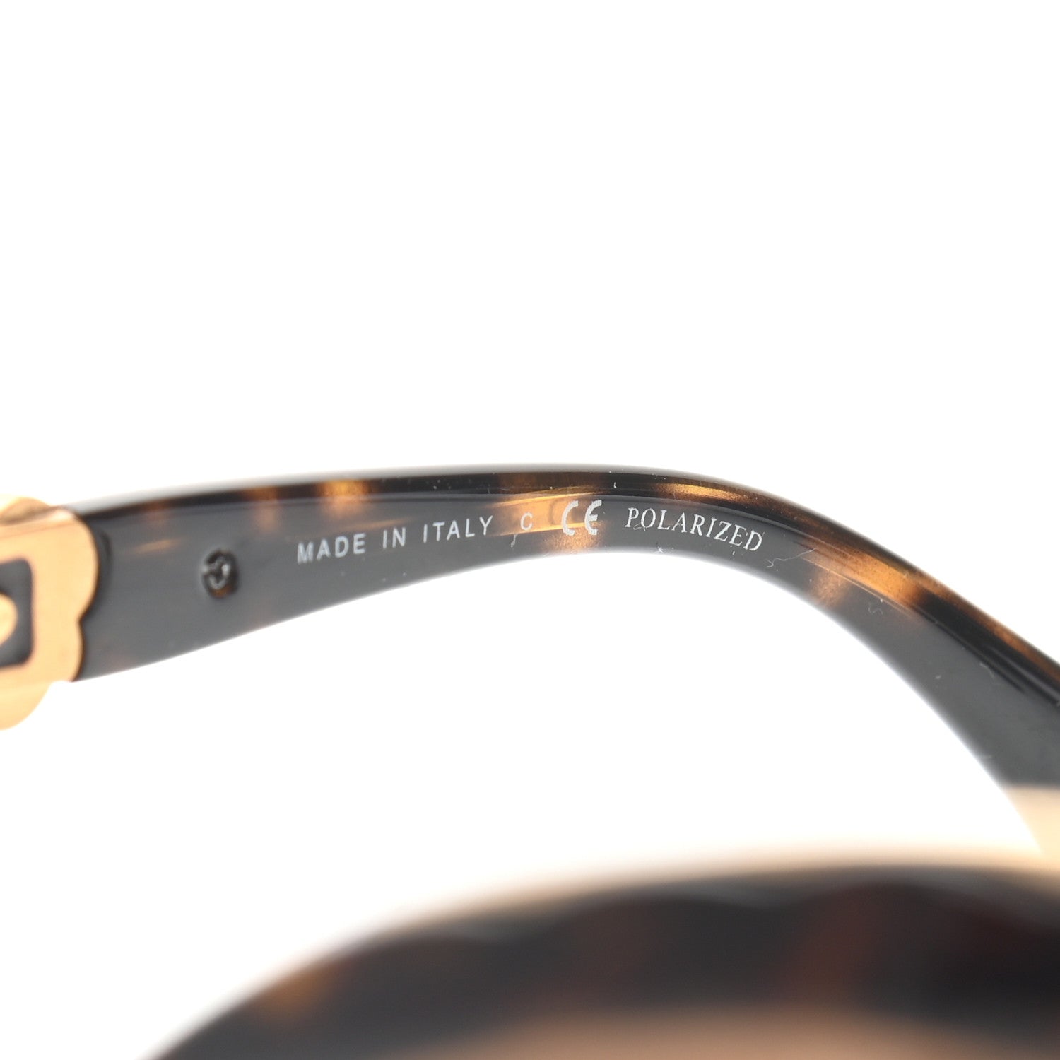 Chanel Acetate Bijou Cat Eye Polarized Sunglasses 5354 Tortoise 7 of 7