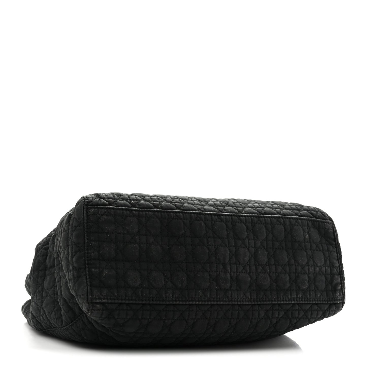 Nylon Cannage Large Lady Dior Black