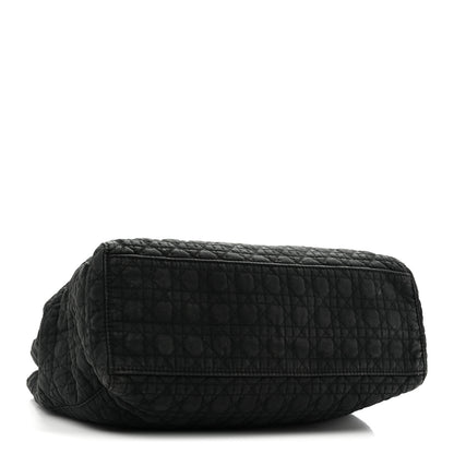 Christian Dior Nylon Cannage Large Lady Dior Black 4 of 15