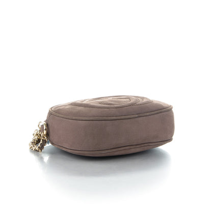 Gucci Vitello Range Mini Soho Chain Bag Grey Field 4 of 7