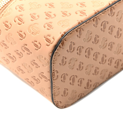 Jimmy Choo Calfskin JC Vanity Case With Chain Caramel 8 of 9