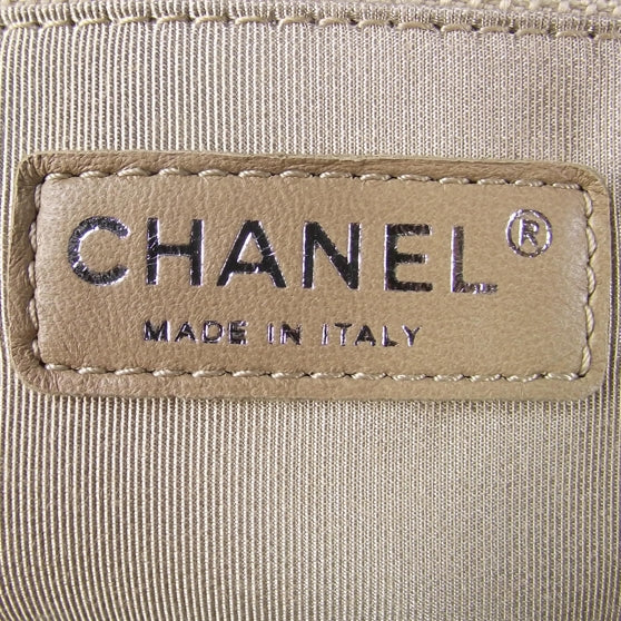 Chanel Caviar Petit Shopping Tote PST Beige 7 of 8