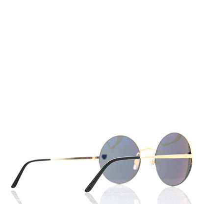 Cartier Panthere De Cartier Round Sunglasses Gold 4 of 7