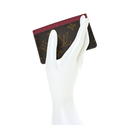 Louis Vuitton Monogram Card Holder Fuchsia 2 of 6