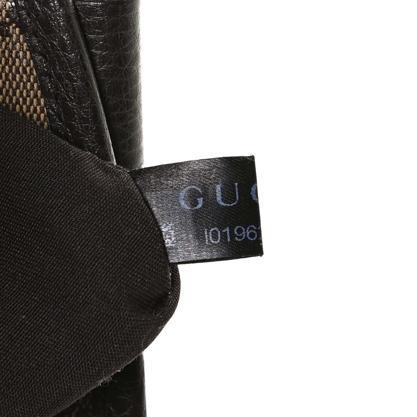 Crystal Monogram Waist Belt Bag Brown