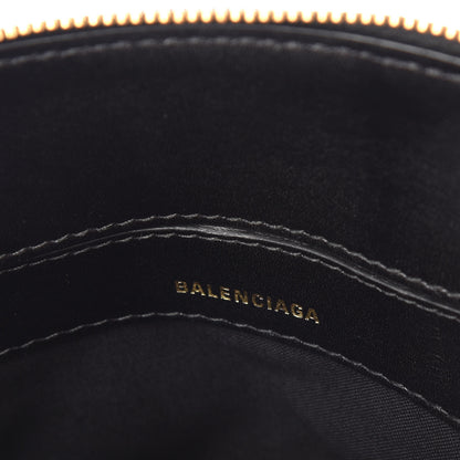 Balenciaga Nappa Calfskin Quilted XXS Ville Top Handle Bag Black 7 of 8