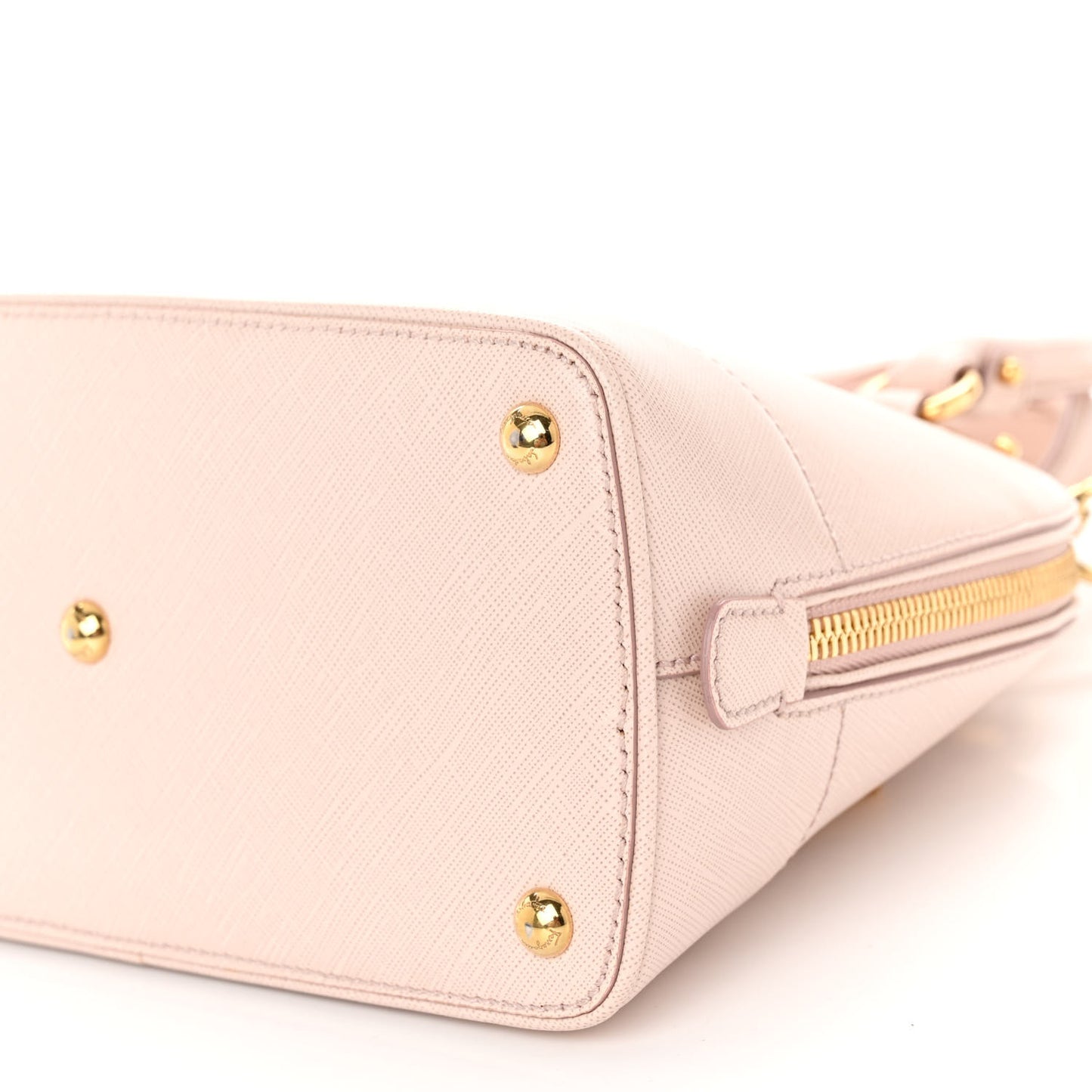Printed Calfskin Darina Satchel Macaron