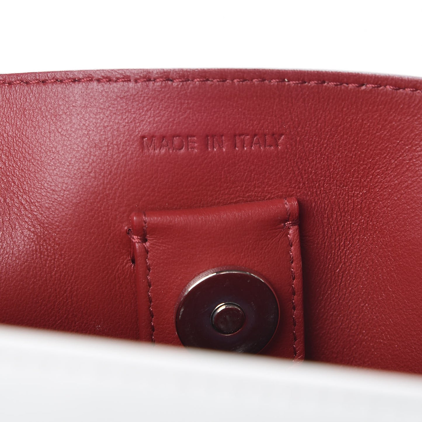 Calfskin Paradise Medium Diorissimo Tote White