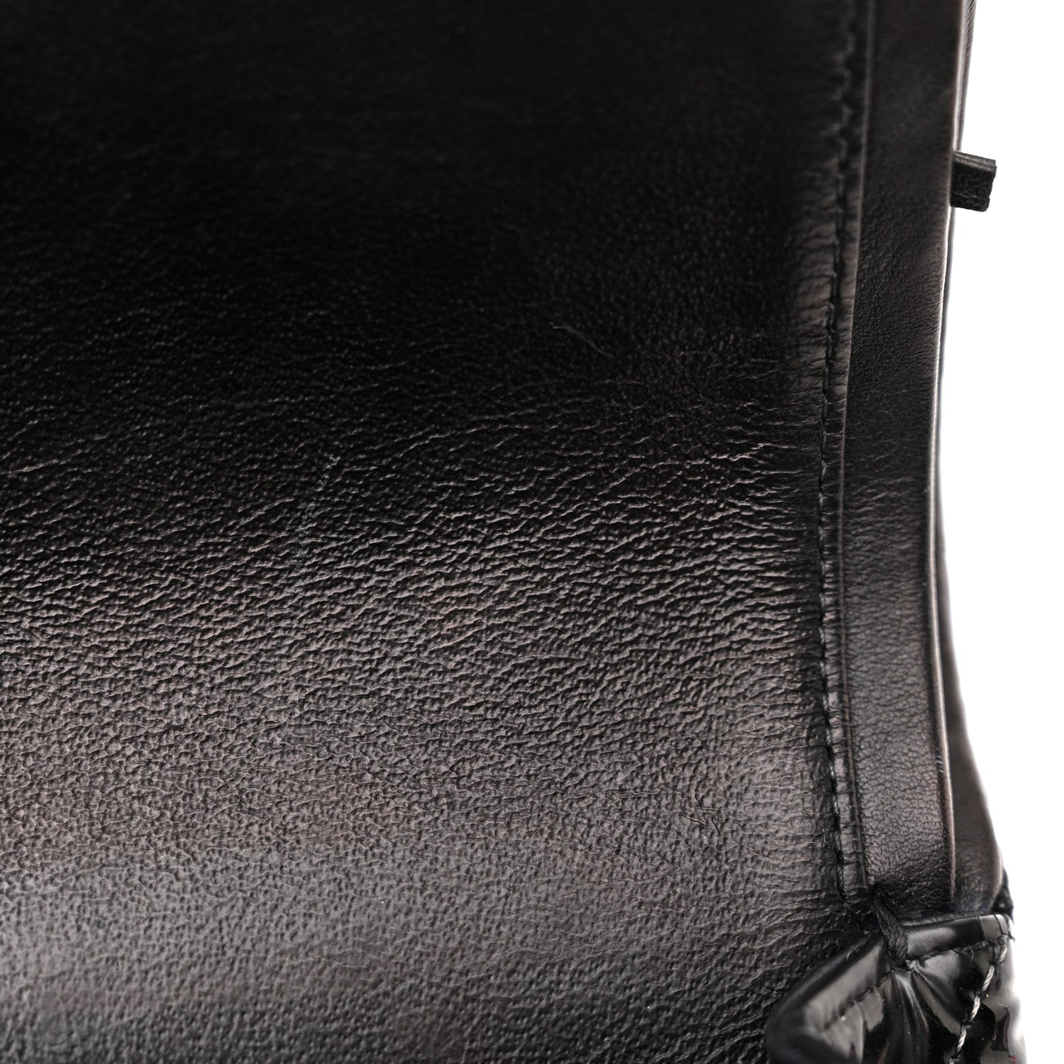 Chanel Patent Quilted Medium Double Flap Black 12 of 22