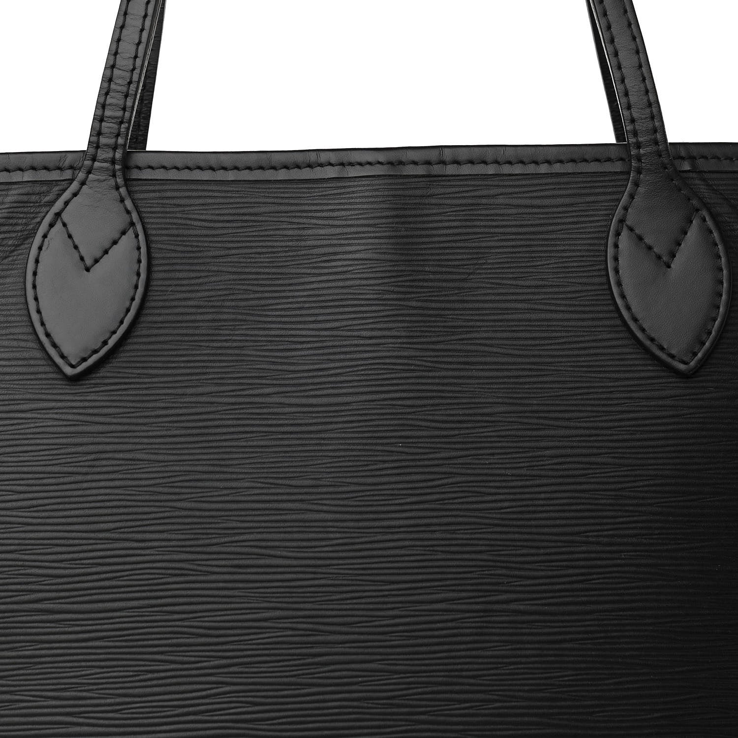 Louis Vuitton Epi Neverfull MM Black 7 of 11