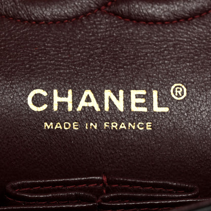 Chanel Lambskin Quilted Medium Double Flap Black 6 of 12