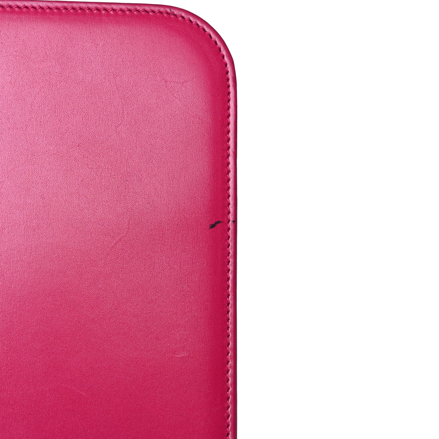 Saint Laurent Smooth Calfskin Tuc iPad Case Fushia 10 of 12