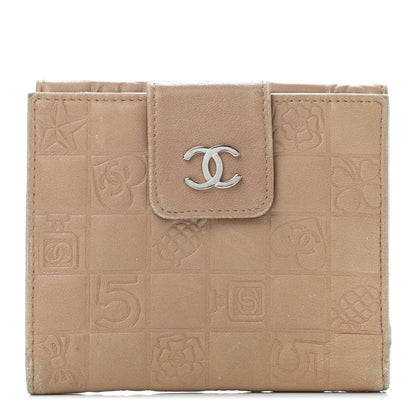 Chanel Lambskin Precious Symbols French Wallet Beige 1 of 6