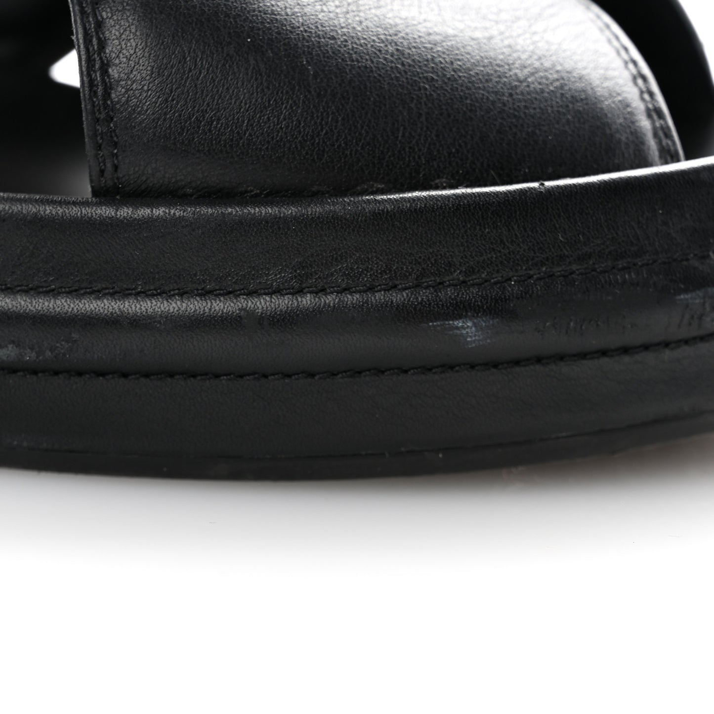 Vitello Womens Fendigraphy Slide Sandals 37 Black