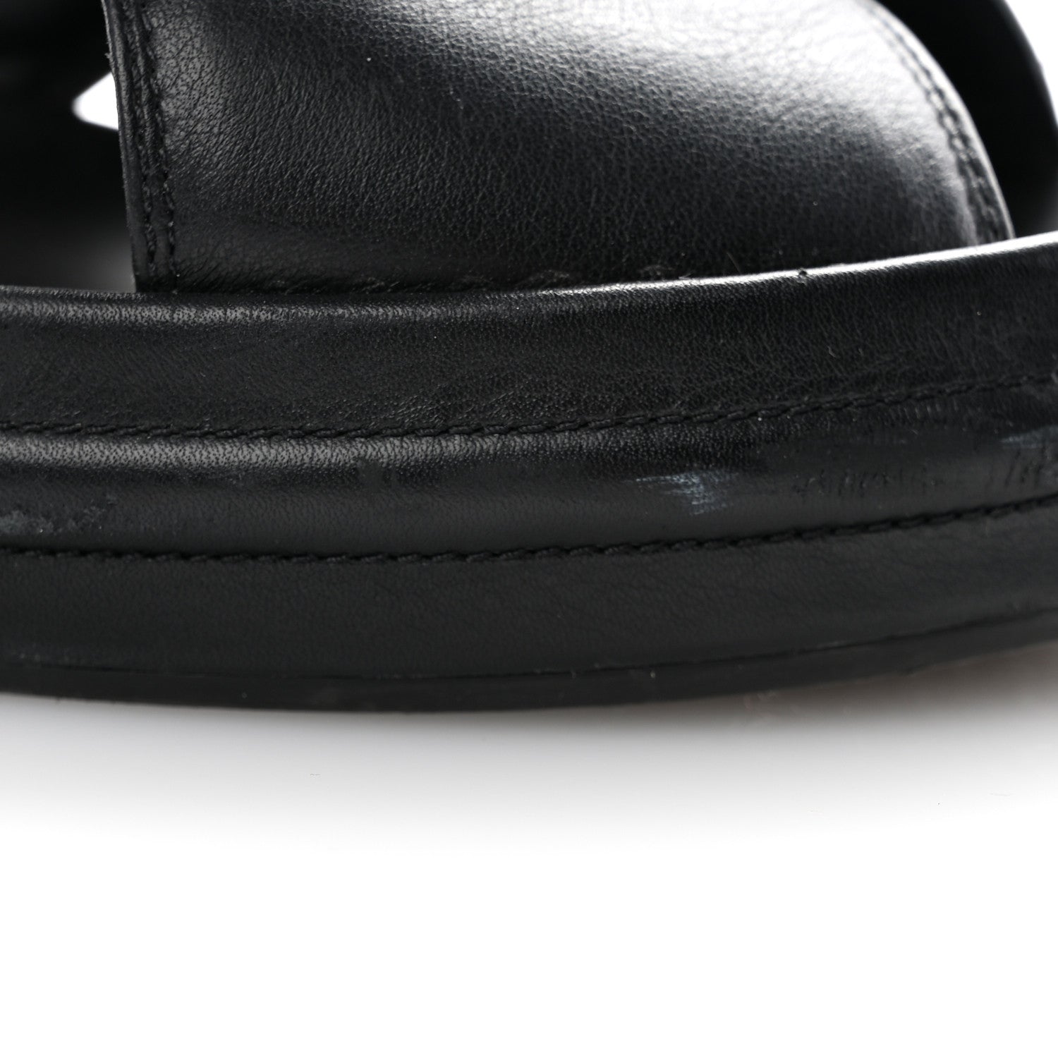 Fendi Vitello Womens Fendigraphy Slide Sandals 37 Black 12 of 12