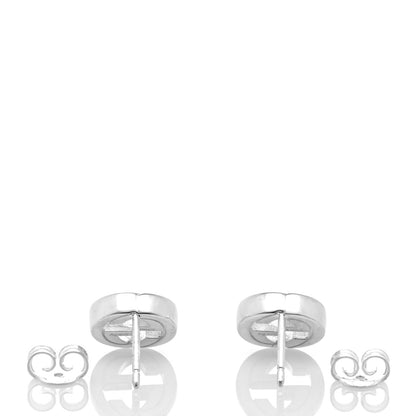 Gucci Sterling Silver Interlocking GG Stud Earrings 3 of 5