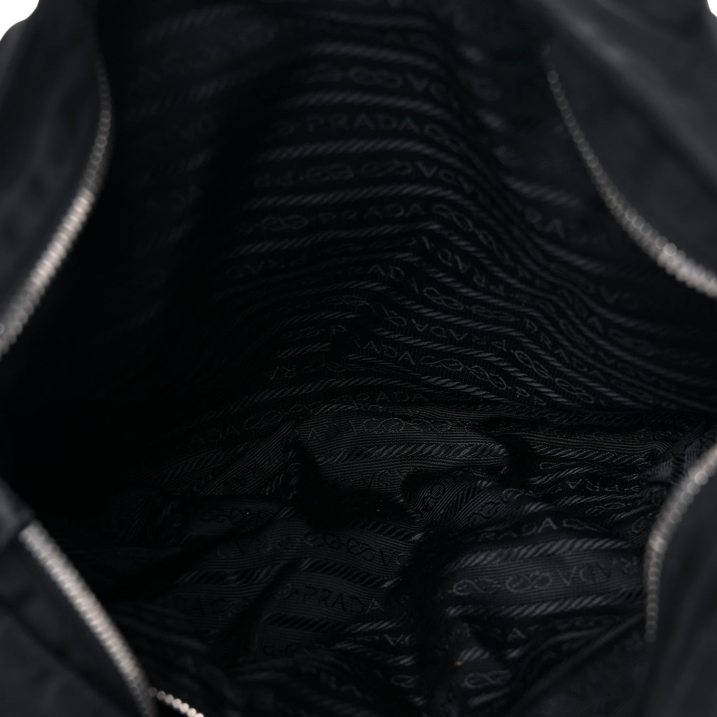 Tessuto Nylon Soft Calf Tote Black