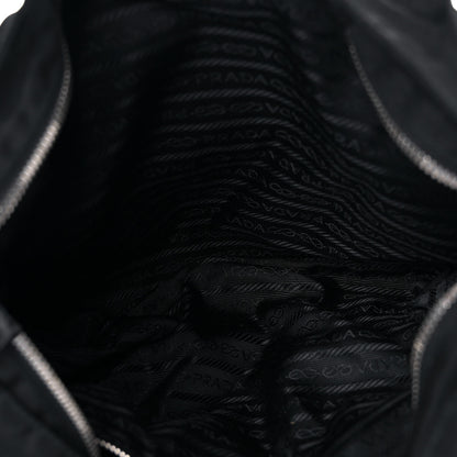 Prada Tessuto Nylon Soft Calf Tote Black 4 of 20