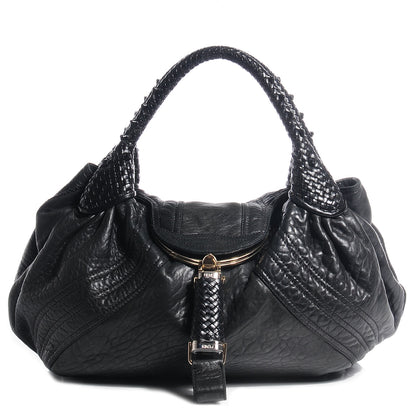 Fendi Nappa Nuvolata Spy Black 1 of 10